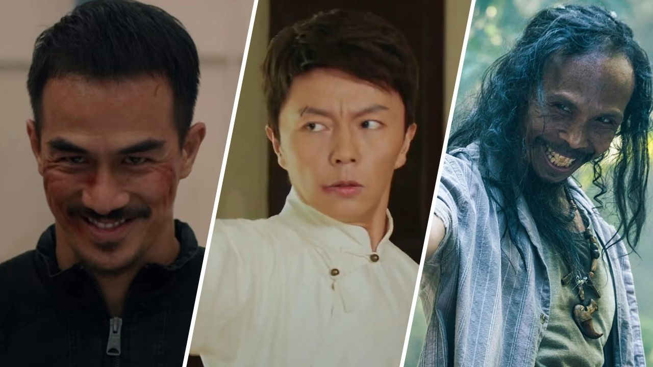 Die „The Raid“-Stars Joe Taslim (links) und Yayan Ruhian (rechts) sollen gemeinsam mit Hauptdarsteller Miao Xie (in der Mitte) für grandiose Action sorgen.