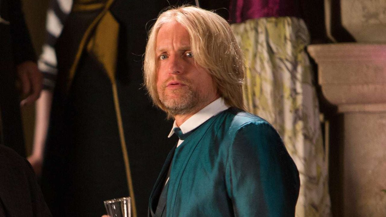 Woody Harrelson als Haymitch Abernathy.