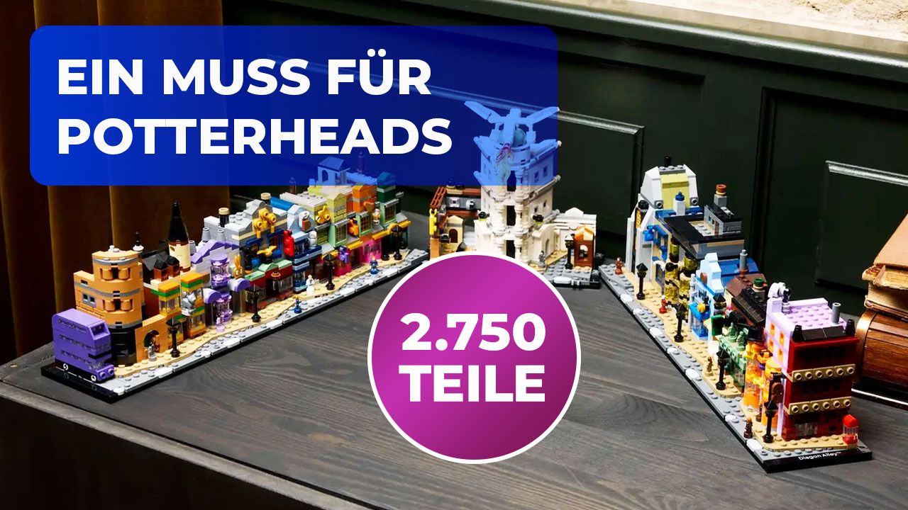 Magische neue LEGO-Sets von "Harry Potter": Endlich gibt’s fast die ganze die Winkelgasse aus Klemmbausteinen