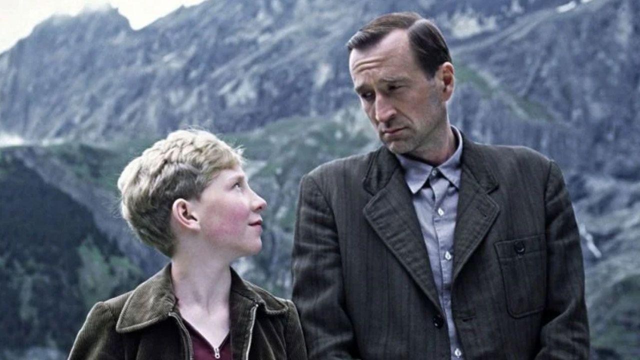 Vater und Sohn – im Film und auch im echten Leben. 