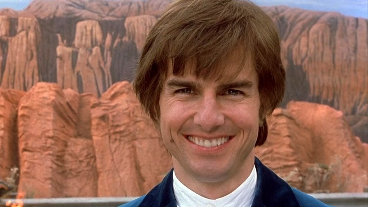 Tom Cruise als Austin Powers im fiktiven Film 