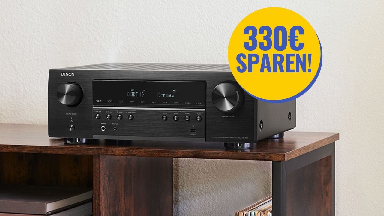 Denon-Receiver zum Bestpreis: Spektakulärer Heimkino-Sound war selten ...
