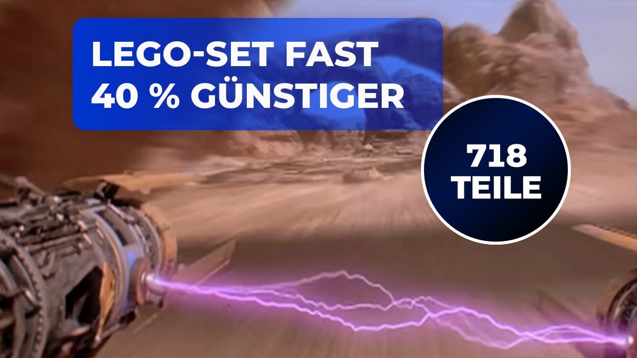 "Star Wars"-Nostalgie pur: Mit diesem LEGO-Set baut ihr eine der temporeichsten Szenen der Prequels nach