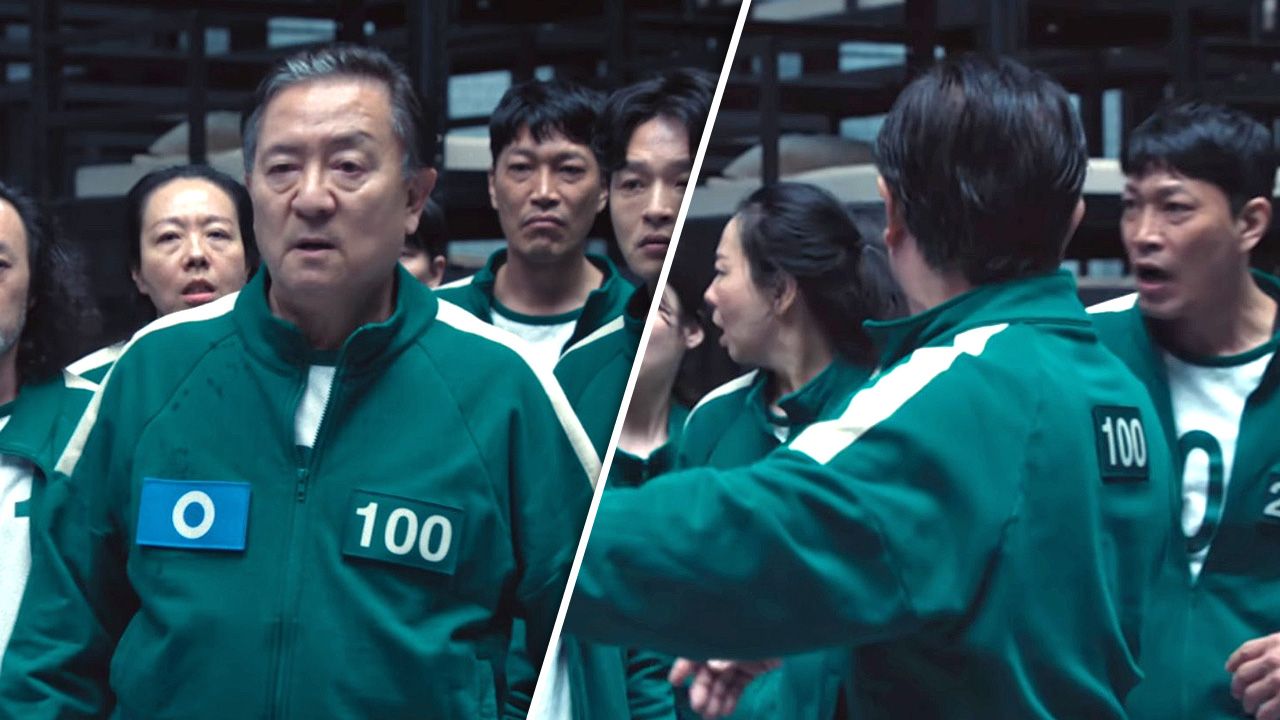 Die Rückansicht von Spieler 100 aus Staffel 2 passt durchaus zu dem Spieler 100 aus dem Staffel-3-Teaser.