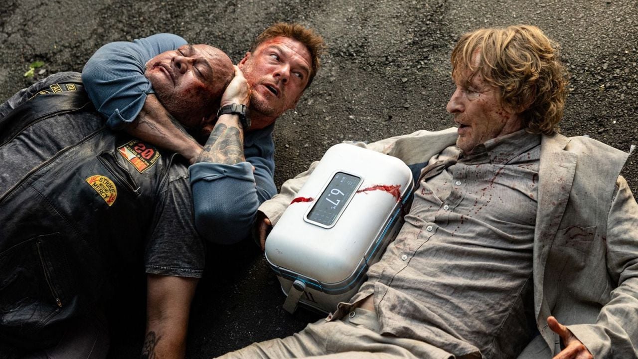 Das kommt im Buddy-Genre viel zu selten vor: Alan Ritchson und Owen Wilson nimmt man ihre plötzliche Freundschaft tatsächlich ab.