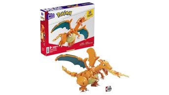 Dieses Glurak schlägt mit den Flügeln