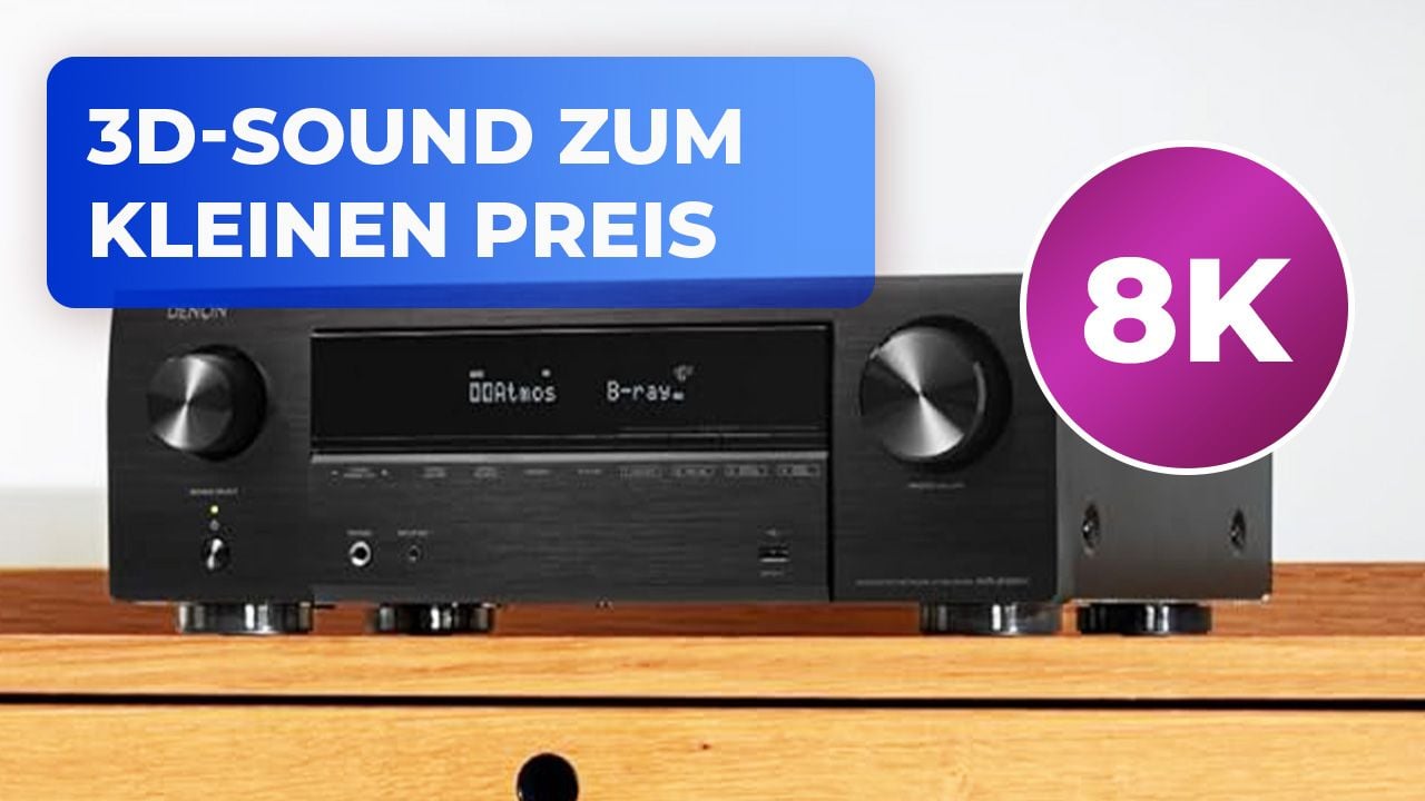 Denon X1800H: Der beste günstige AV-Receiver mit Dolby Atmos & DTS:X ist kurz vor Weihnachten wieder krass reduziert