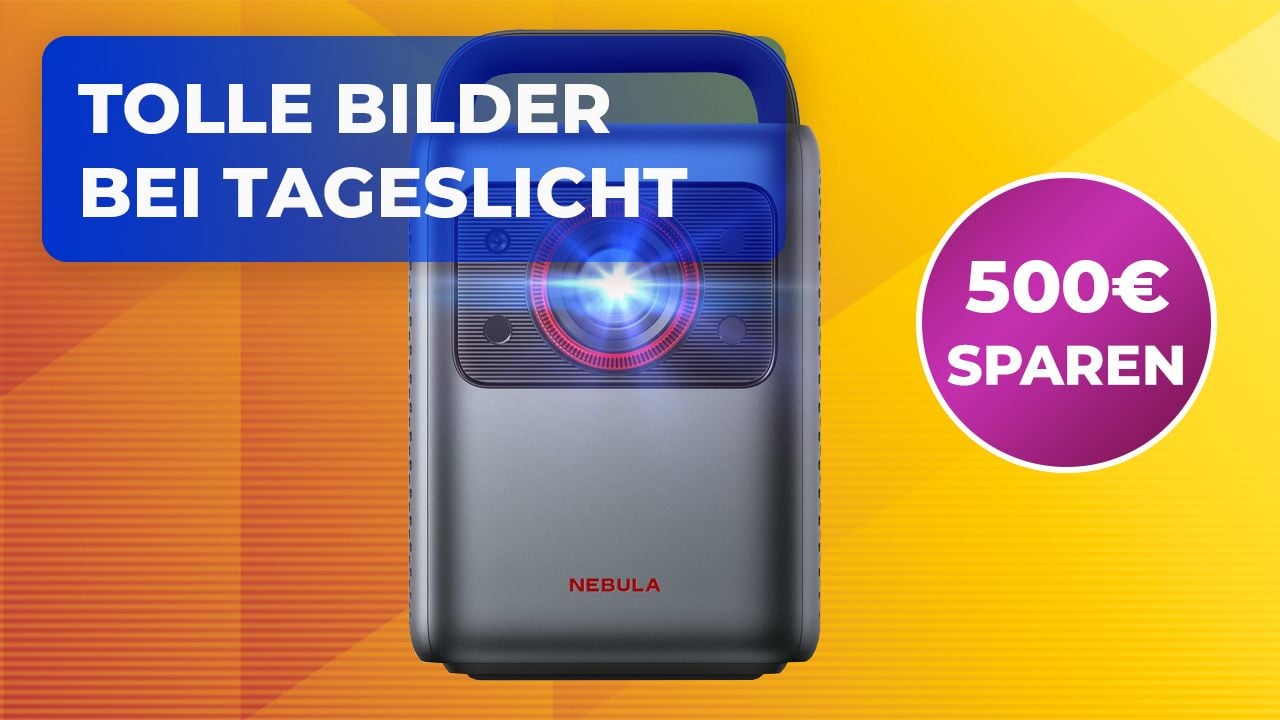 Tragbarer 4K-Laser-Beamer bei Amazon: Kino zu Hause war noch nie so einfach