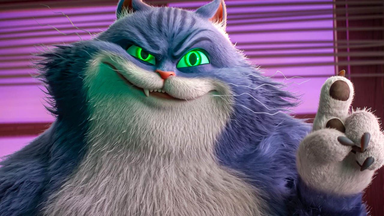 Nachbarskater Puddy wird ebenfalls von den Aliens modifiziert – schlägt sich anders als Superhund Charlie aber auf die dunkle Seite.