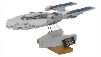 "Star Trek" USS Enterprise von BlueBrixx