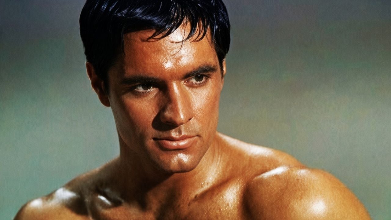 John Gavin als Gaius Iulius Caesar im Monumentalfilm 