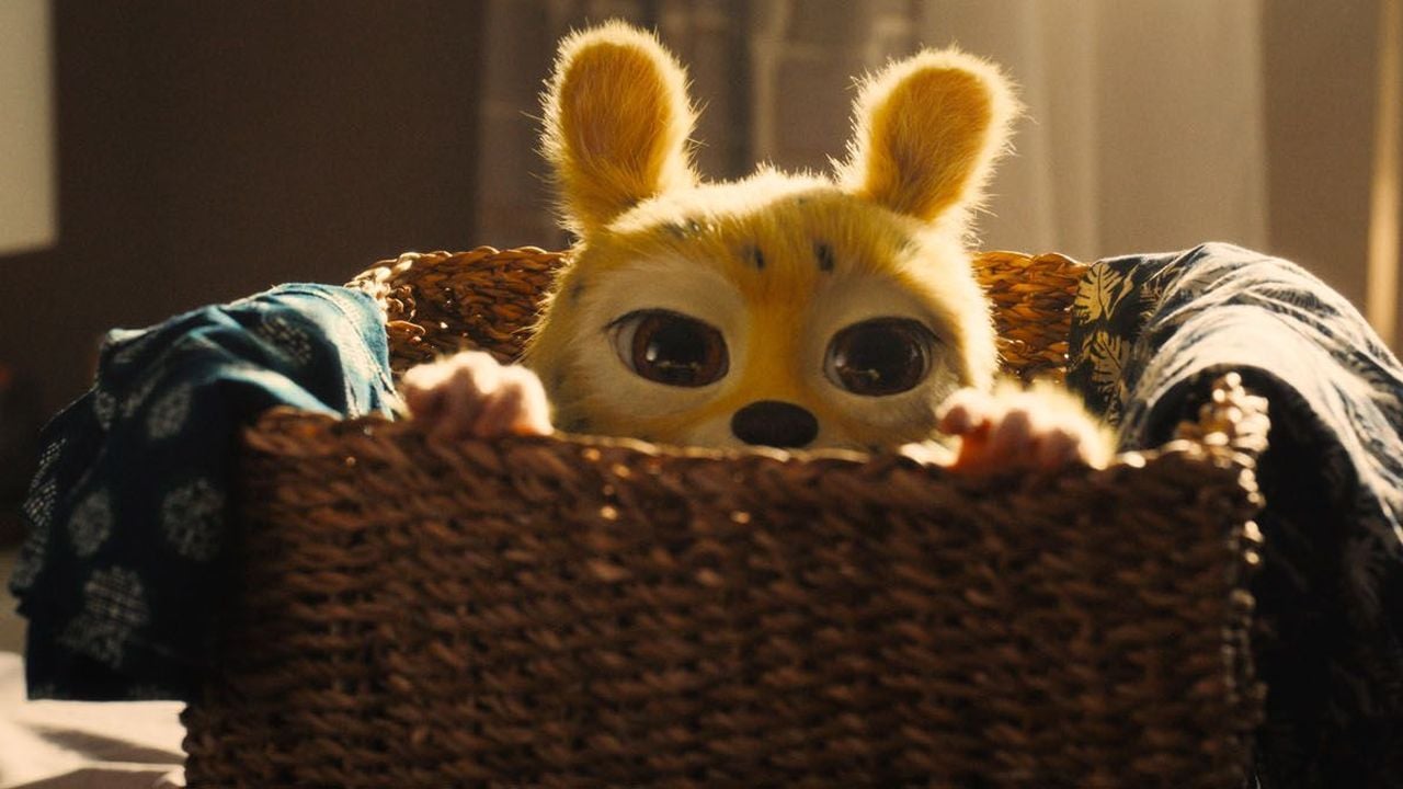 In den ruhigeren Szenen wird das Marsupilami von einem haptischen Modell mit superniedlichen Riesenaugen dargestellt – eine gute Entscheidung gegen zu viel CGI!