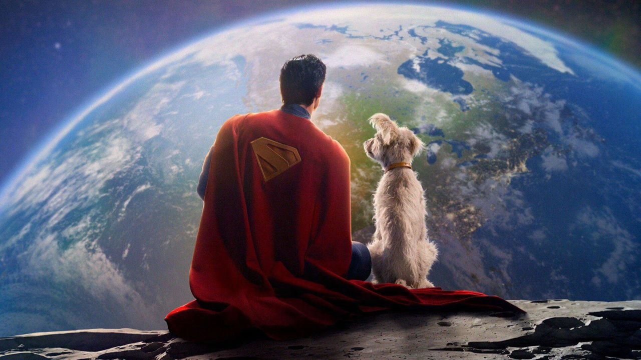 Superman und Krypto in