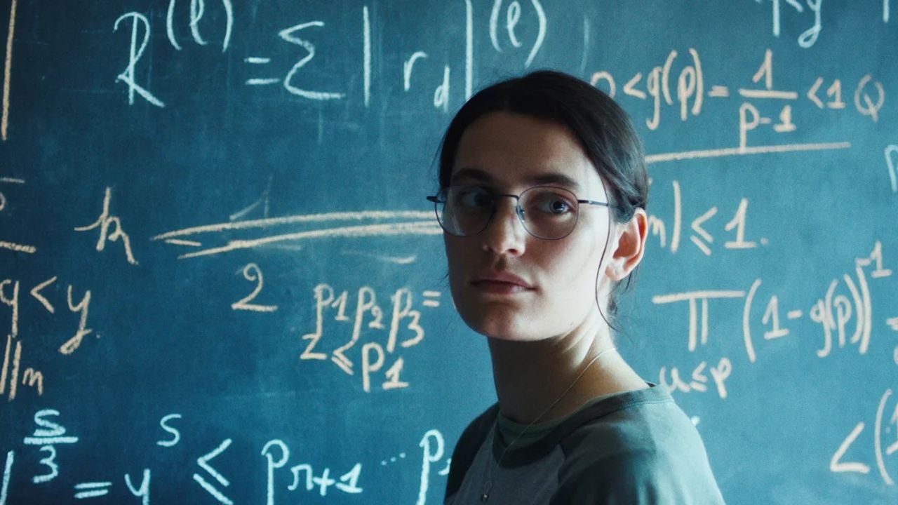 Ella Rumpf als Mathegenie zwischen Sheldon Cooper und Amy Farrah Fowler.