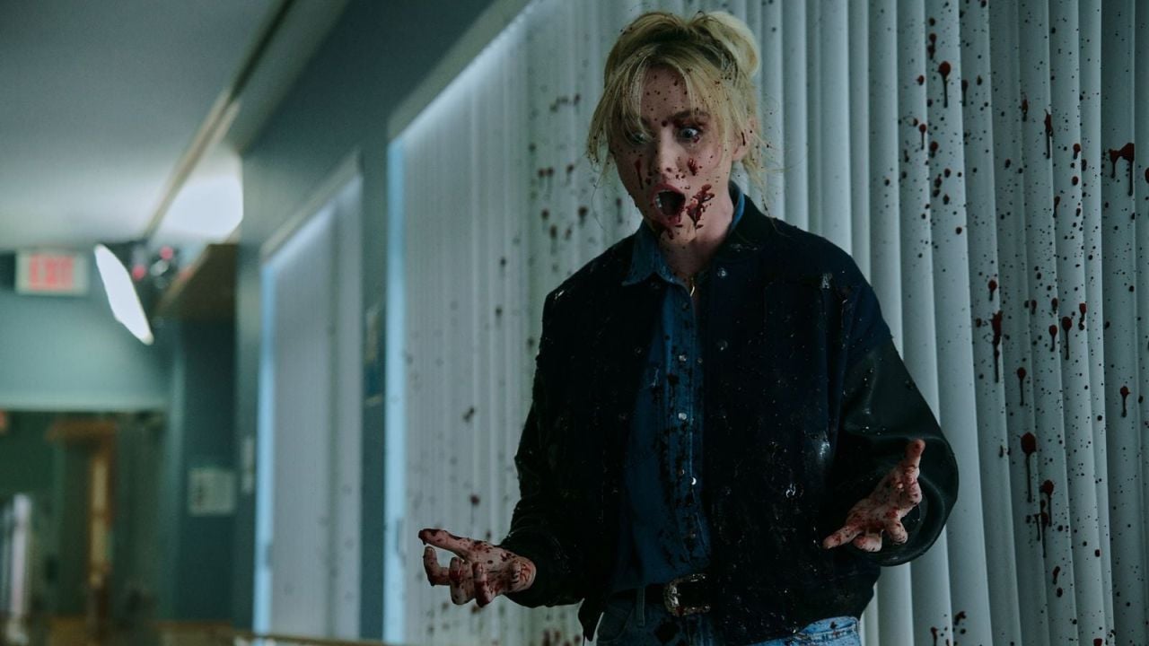 Auch „Ready Or Not“-Neuling Kathryn Newton muss schnell feststellen: Es wird wieder blutig!