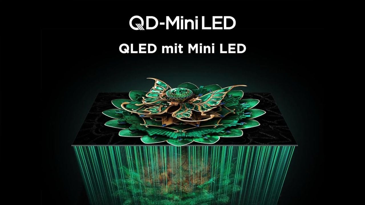 TCL kombiniert im Q7C, genau wie im C7K QLED-Technik mit Mini-LED-Hintergrundbeleuchtung.