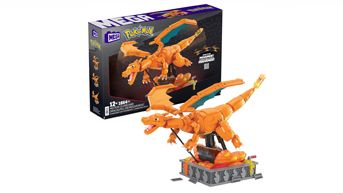 Mega Glurak mit über 1.600 Teilen