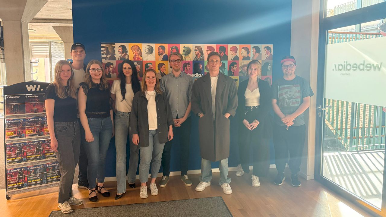 Ruby O. Fee & Matthias Schweighöfer zu Besuch in der FILMSTARTS-Redaktion in Berlin