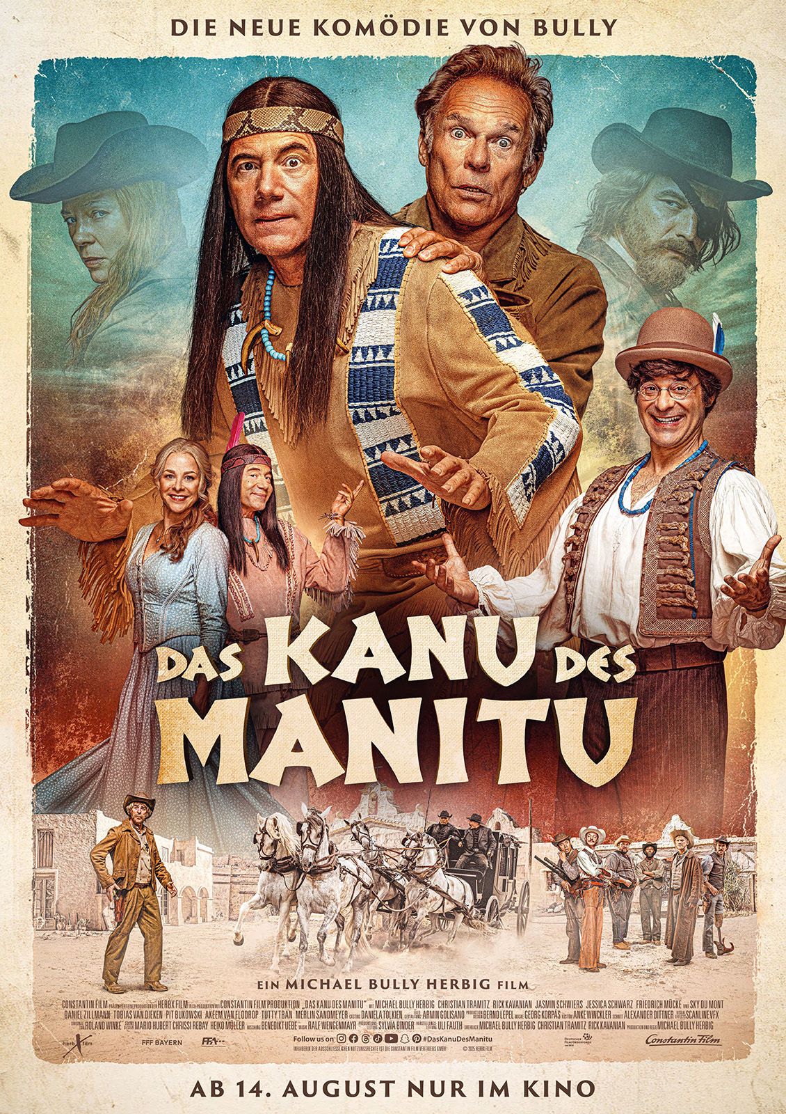 Poster Das Kanu des Manitu