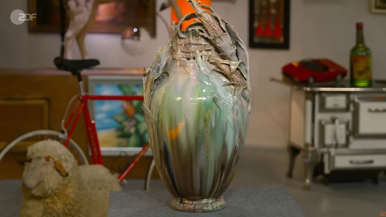Hätter ihr erkannt, dass diese Vase wertvoll ist?