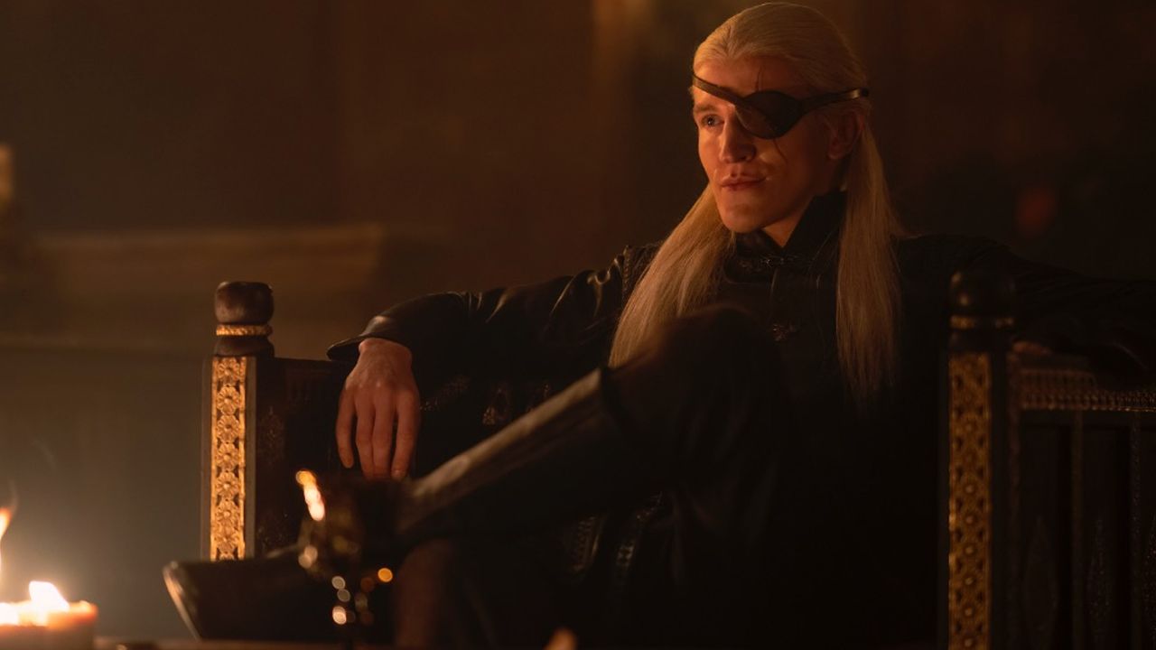 Sieht finster aus, hat aber auch eine gute Seite: Aemond Targaryen (Ewan Mitchell)