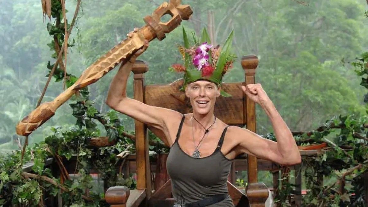 Nielsen mauserte sich zur Dschungelkönigin.