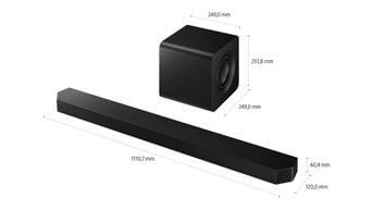 Atmos-Soundbar von Samsung