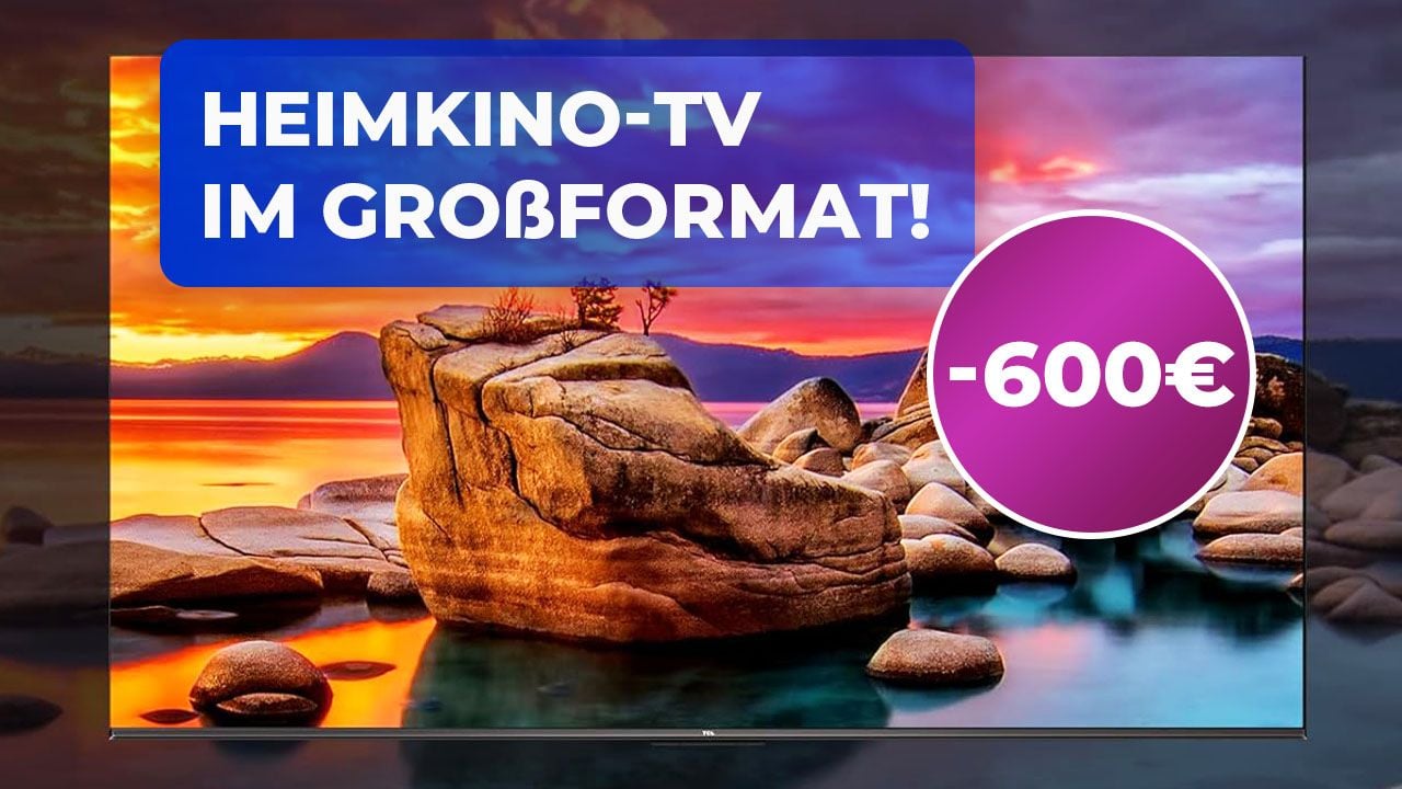 Samsung, Sony und LG erblassen vor Neid: Amazon schmeißt euch einen Riesen-TV mit 85 Zoll und Edel-Features hinterher