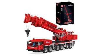 Gewaltiger Schwerlastkran von Mould King