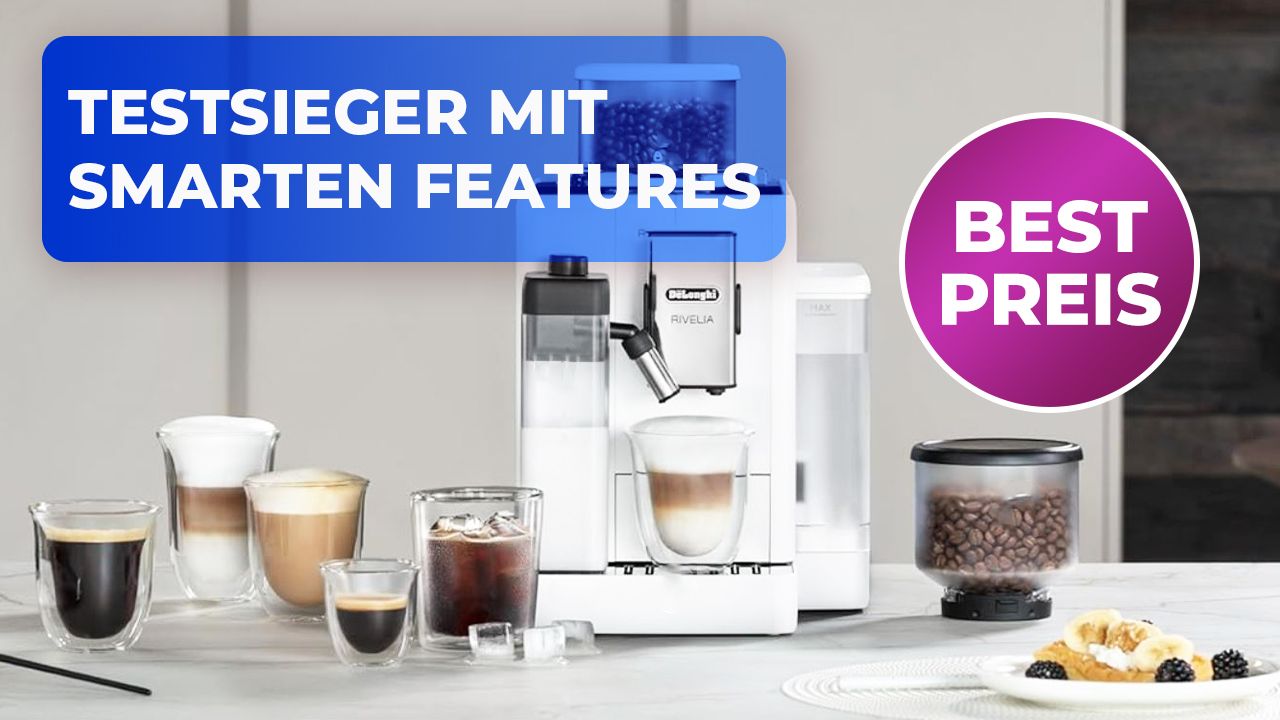 Kaffeevollautomat der Extraklasse zu diesem Preis?! De'Longhi schießt den Preisvogel ab und Kaffeeliebhaber sollten zuschlagen!