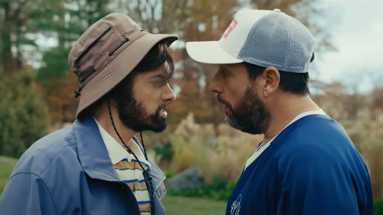 Eminem (links) und Adam Sandler (rechts) in 