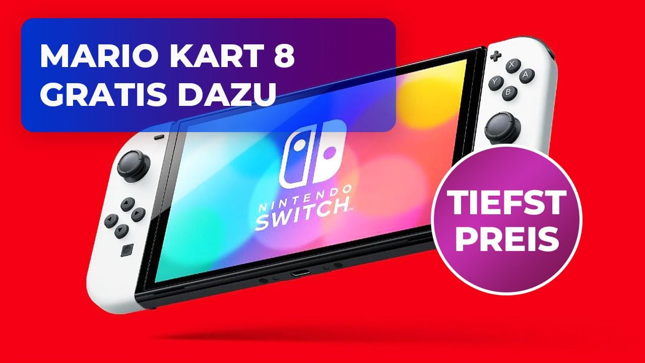 Neuer Tiefstpreis bei größter MediaMarkt-Rabattaktion: Die Nintendo Switch OLED im Mario-Bundle war nie günstiger!