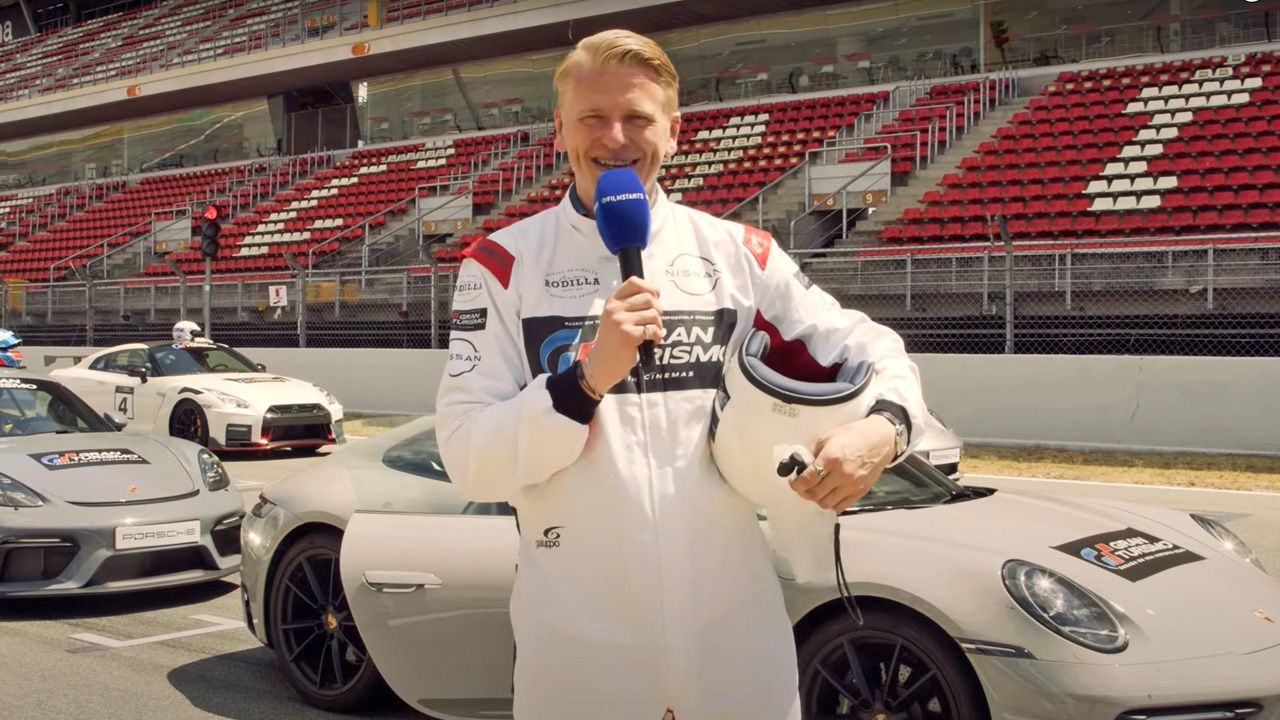 Sebastian Gerdshikow beim „Gran Turismo“-Event in Barcelona