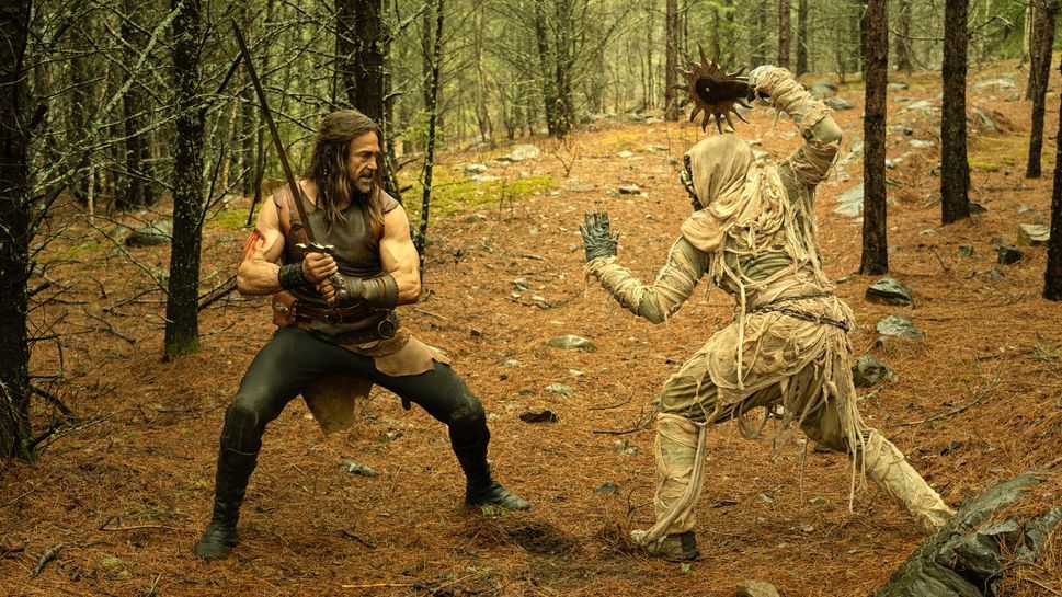 Mal in einer Totalen: Daniel Bernhardt als Deathstalker