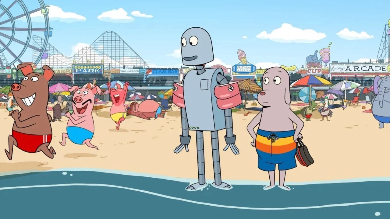 Noch ist alles super – aber keiner denkt daran, dass Salzwasser für metallene Roboter vielleicht nicht die beste Idee ist.