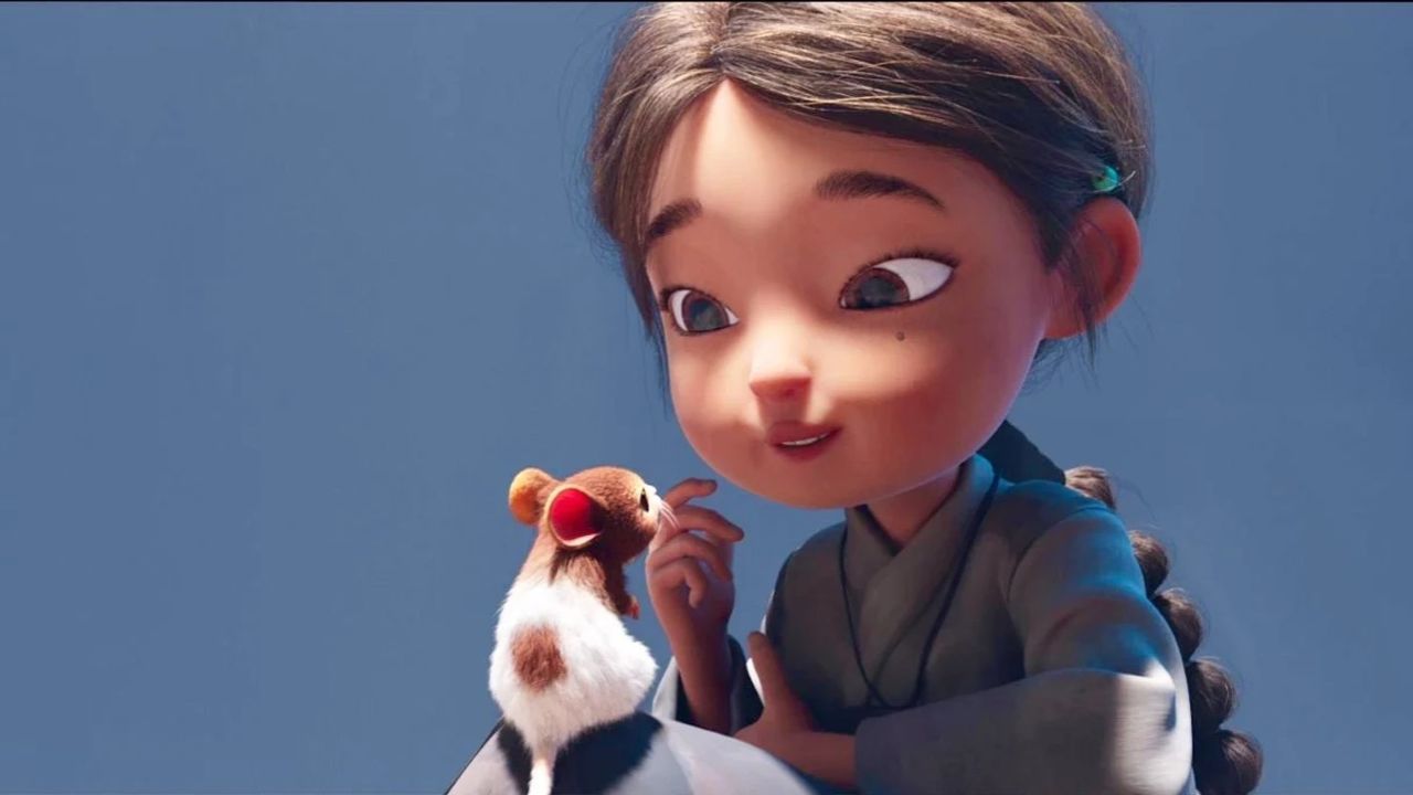 Ping und ihre Sidekick-Ratte könnten ohne weiteres auch als Disney-Duo durchgehen.