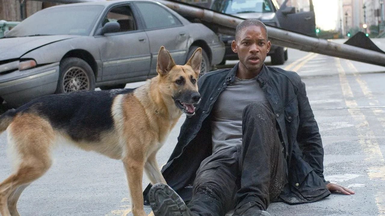 Wer "I Am Legend" in der richtigen Sekunde stoppt, wird feststellen, dass der Sci-Fi-Horror eine der größten DC-Katastrophen vorhergesehen hat
