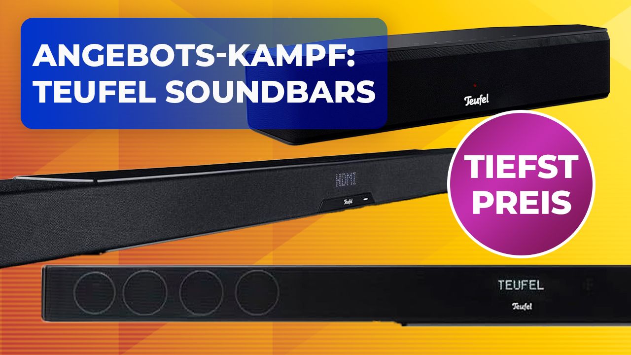 Die Heilige Dreifaltigkeit kommt aus der Hölle: Diese Soundbars von Teufel waren noch nie günstiger