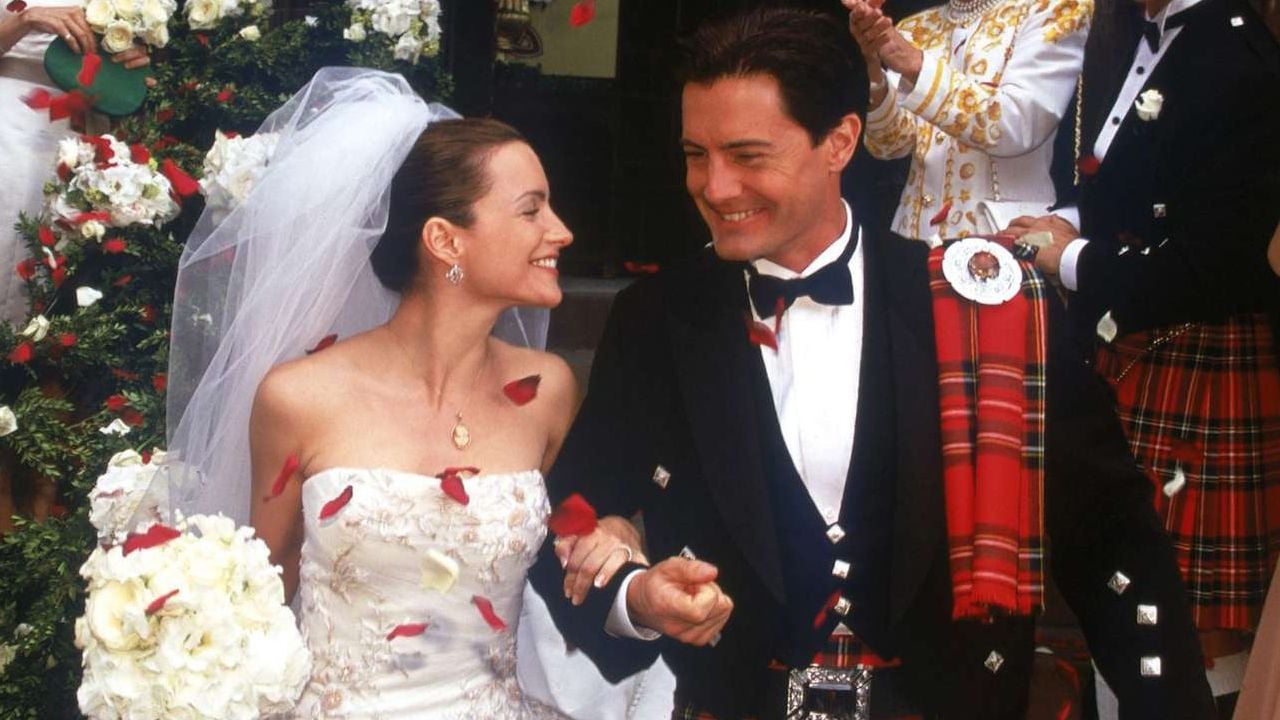 Kristin Davis und Kyle McLachlan in „Sex And The City”