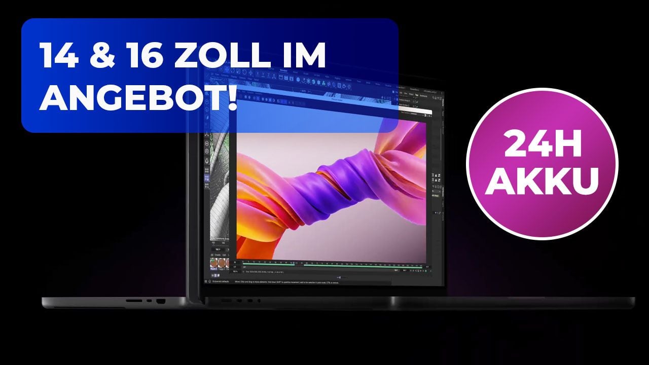 MacBook Pro endlich günstiger: Holt euch den M4 Pro mit 14 oder 16 Zoll zum absoluten Knallerpreis und spart hunderte Euro!