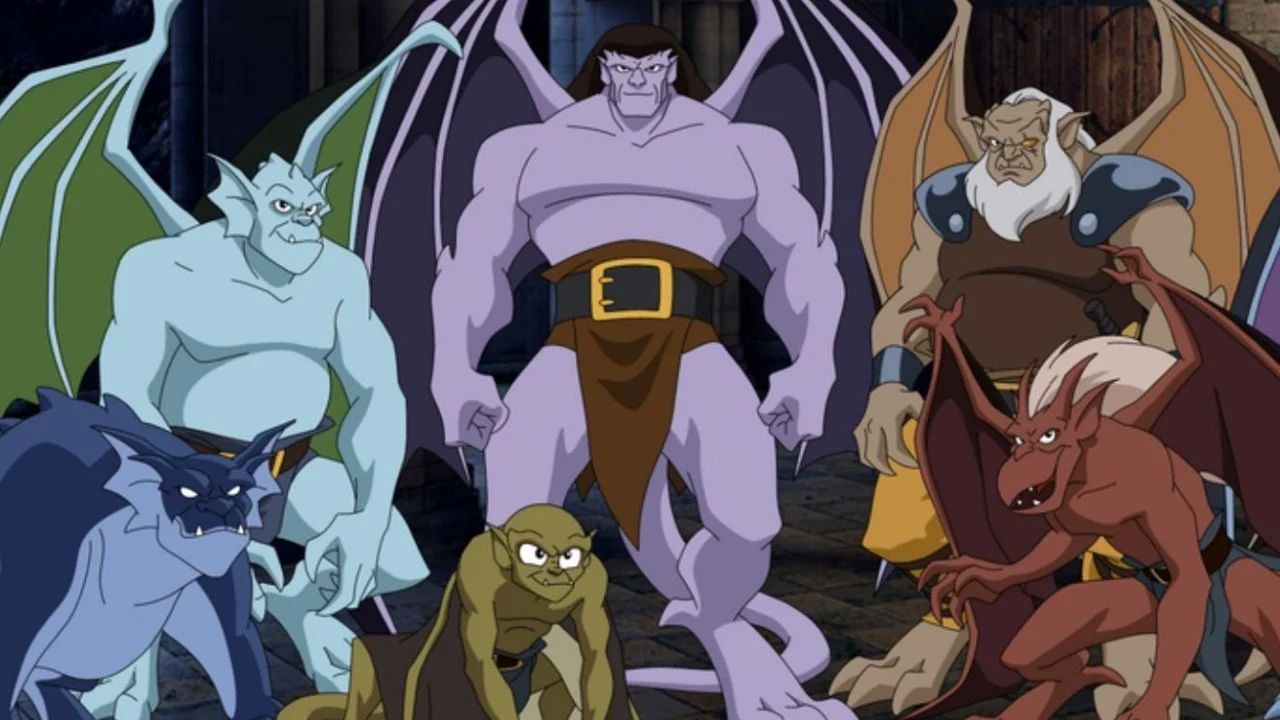 Die Gargoyles in der Zeichentrickserie.