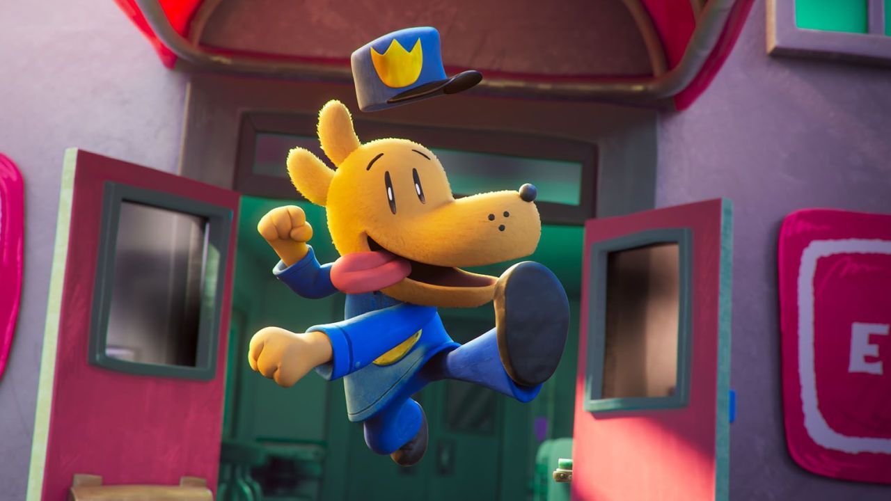 Dog Man ist bei allen beliebt. Nur sein Chef ist eifersüchtig auf seinen Erfolg.