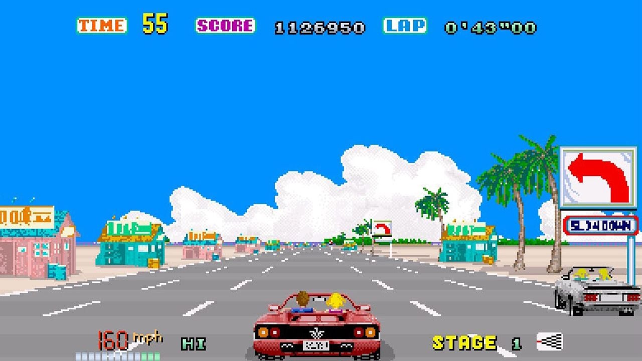 Im Cabrio durch die Landschaft - der Videospiel-Klassiker