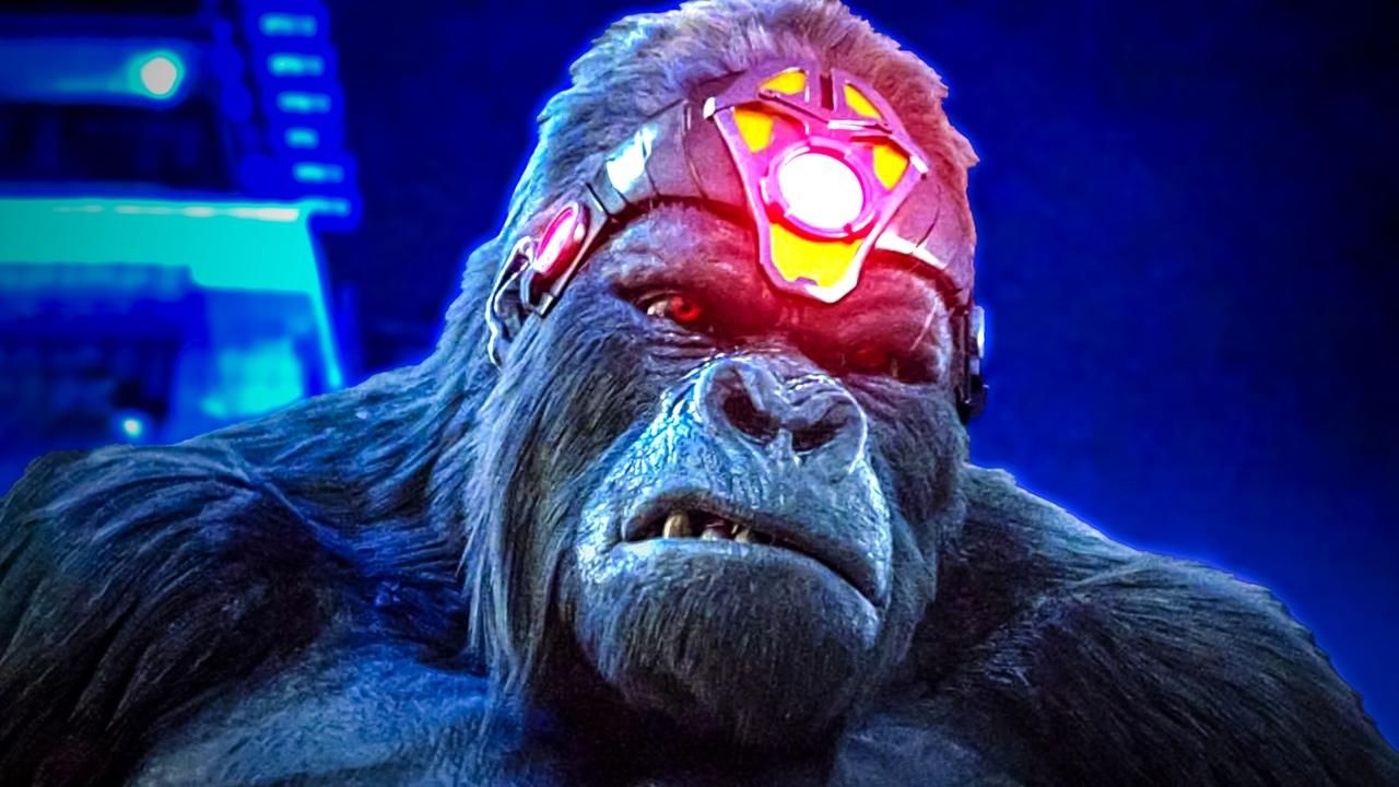 Der super-intelligente Gorilla Grodd in der DC-Serie 
