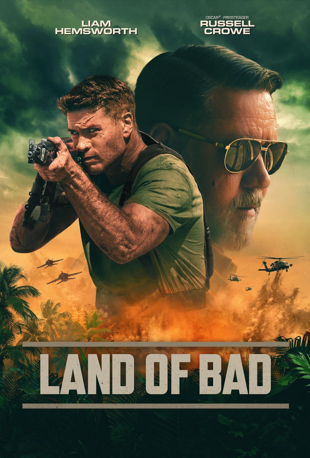 Land of Bad (2024) Dual Audio Hindi ORG Full Movie HDRip AMZN | 1080p | 720p | 480p | ESubs Free Download