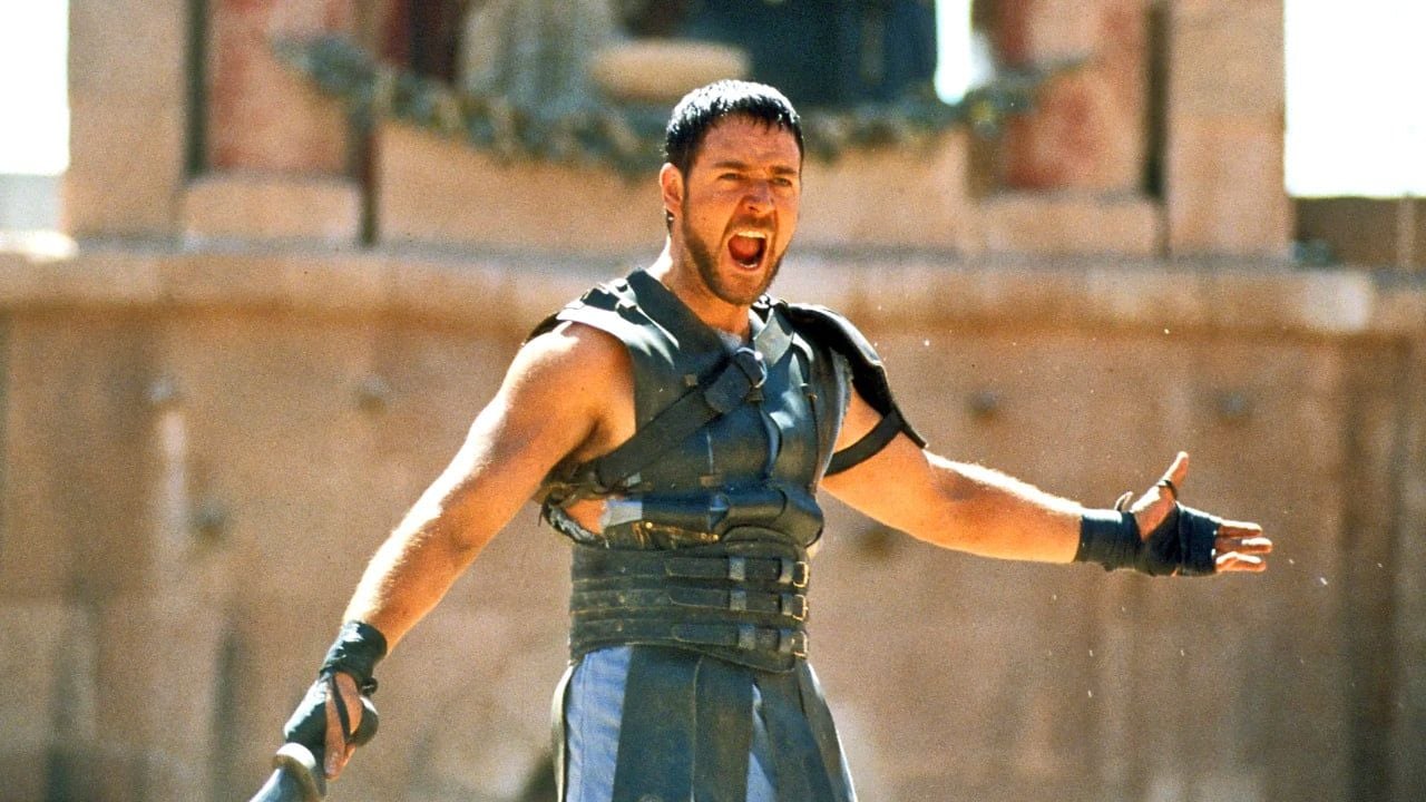 Russell Crowe schrie "Gladiator"-Regisseur Ridley Scott an