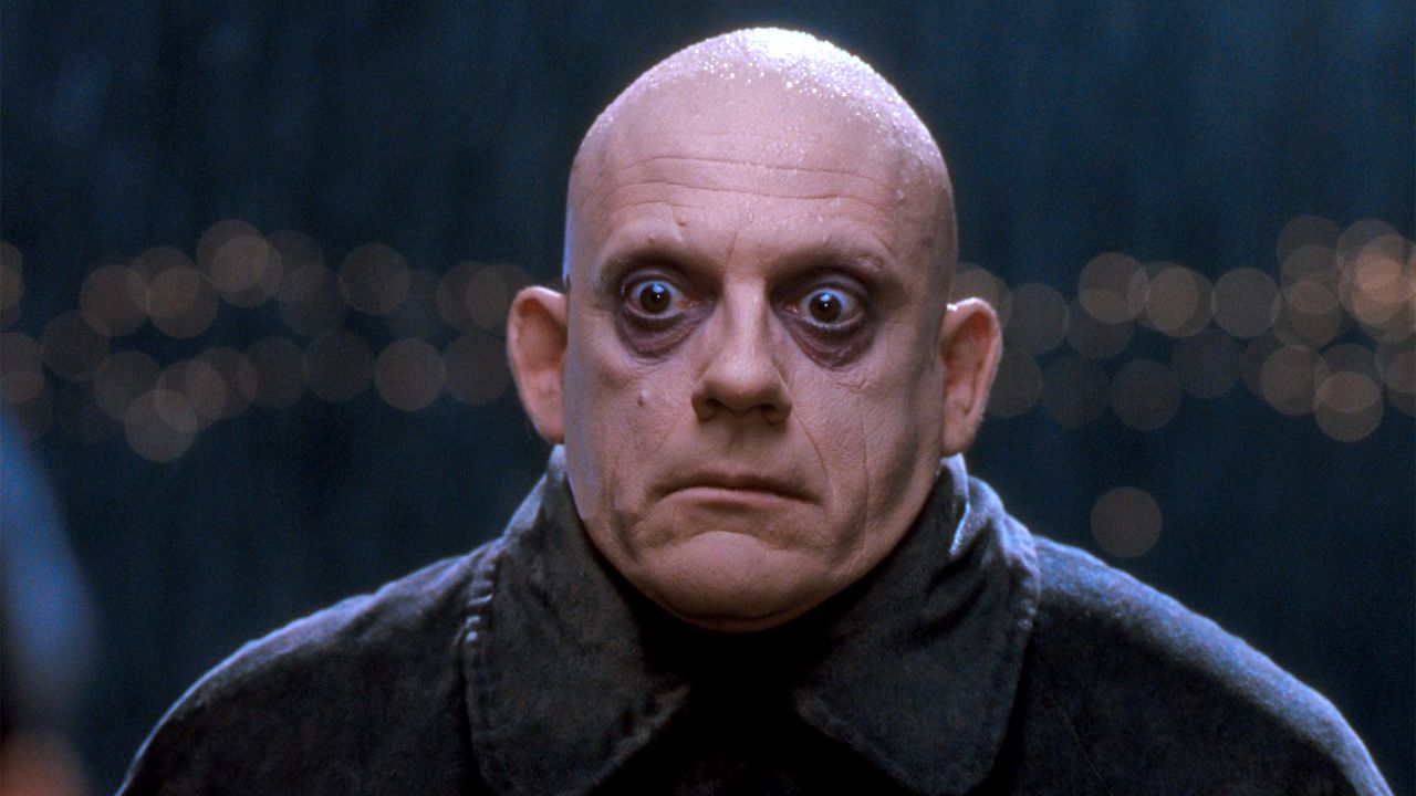 Christopher Lloyd als Uncle Fester in „Die Addams Family“