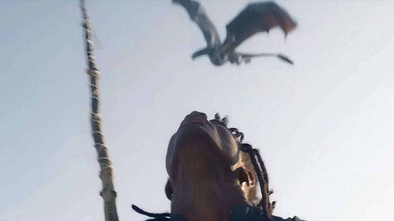 Drache Seasmoke zieht seine Kreise über Addam.