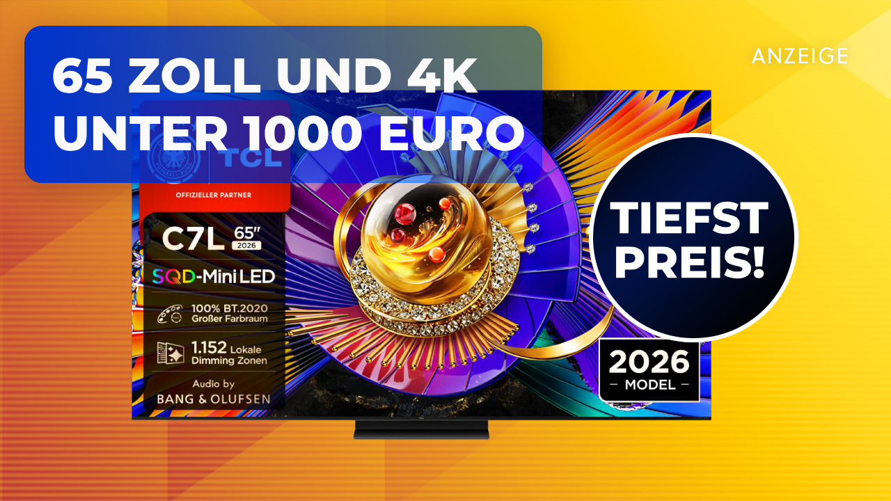 Dieser 65-Zoll-TV macht euer Wohnzimmer zum Heimkino – und jetzt gibt es ihn zum Tiefstpreis