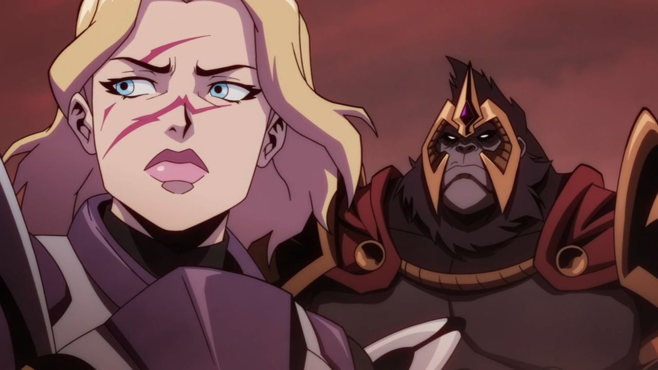 Ein anderer (?) Gorilla Grodd in der DCU-Serie 